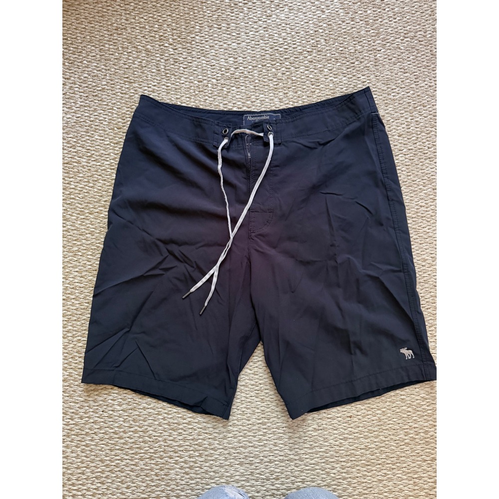 Abercrombie & Fitch Mens Board Shorts Swim Trunks Size 30 Moose Logo